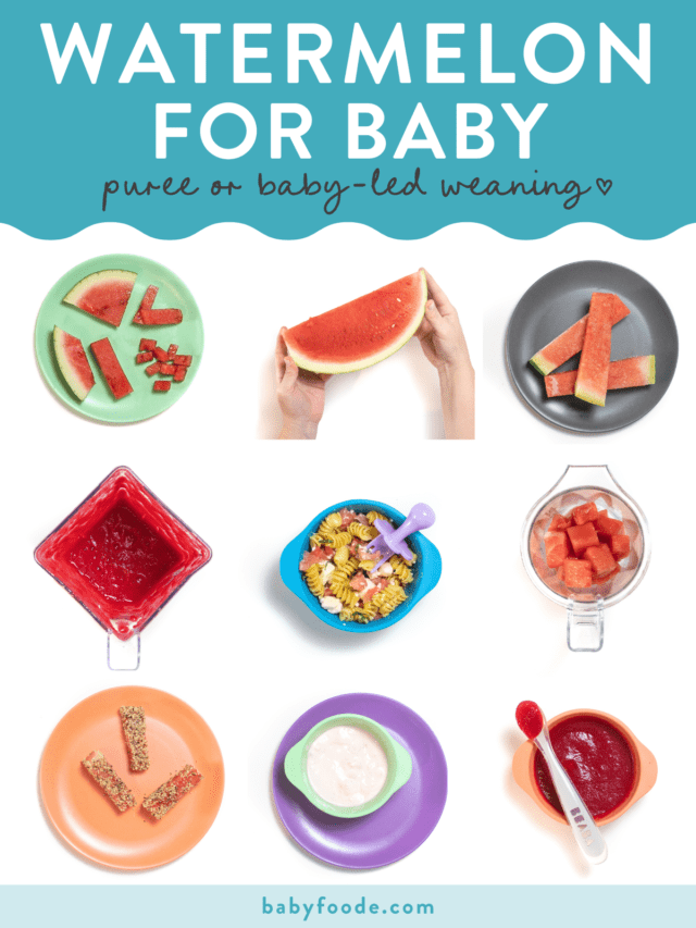 How to Serve Watermelon to Baby Baby Foode