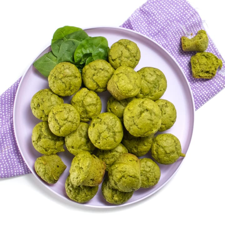 20 Minute Spinach Muffins for Kids & Toddlers Baby Foode