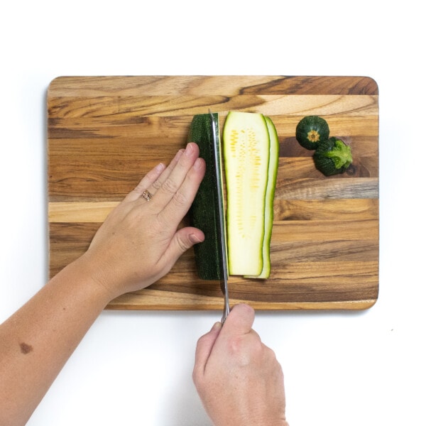 Stepbystep How to Cut Zucchini Baby Foode