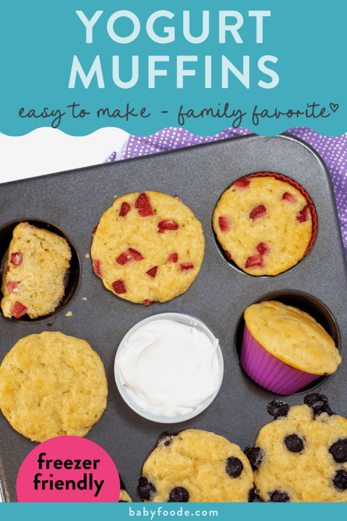 QuickBaked Muffins with Greek Yogurt (Kid Friendly!) Baby Foode