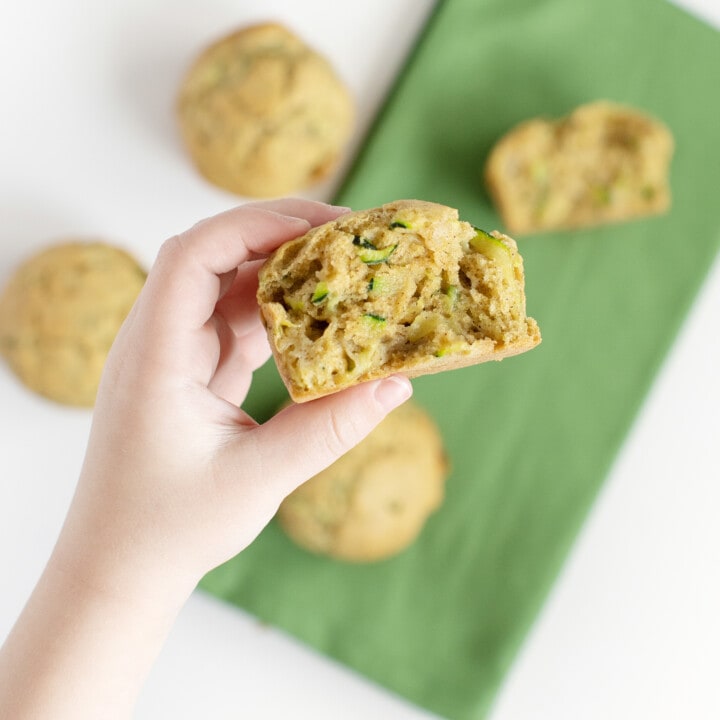 Hidden Grated Zucchini Muffins (Kid Favorite) Baby Foode