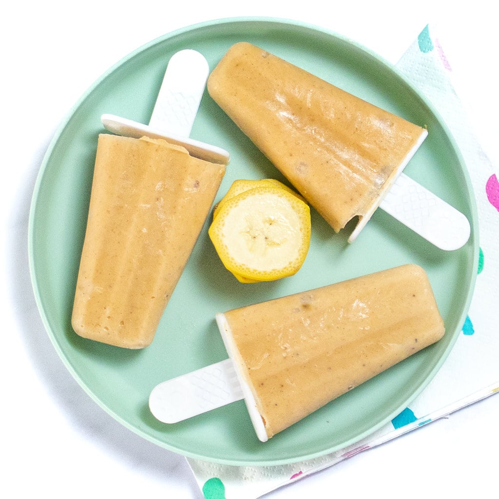 Creamy Dreamy Banana Popsicles With Yogurt 5 Minute Prep Baby Foode