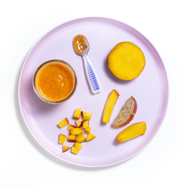 Peaches for BabyLed Weaning (6+ months) Baby Foode