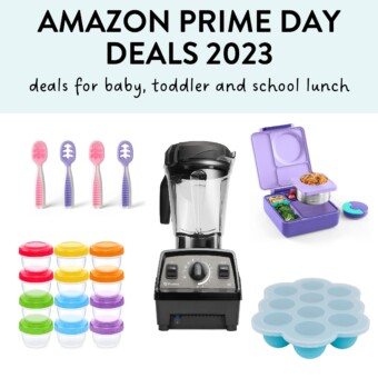graphic for post - amazon prime day deals 2023 for baby and toddlers