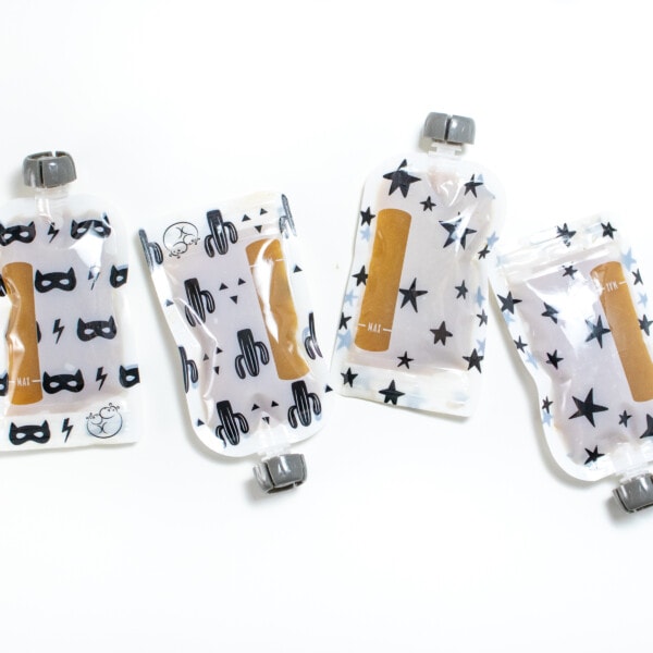 DIY Applesauce Pouches (no sugar added) Baby Foode