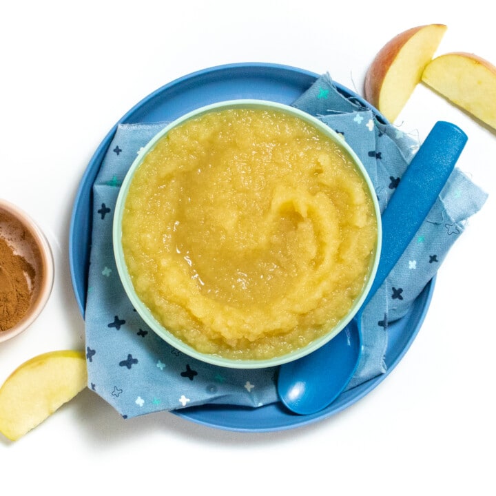 Homemade Spiced Unsweetened Applesauce (20 Minutes) Baby Foode