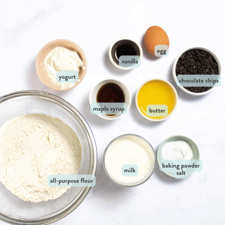 Mini Ingredients 15-Minute Mini Pancake Bites (with Yogurt!) | Baby Foode